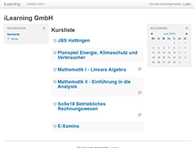 Tablet Screenshot of ilearning-online.de